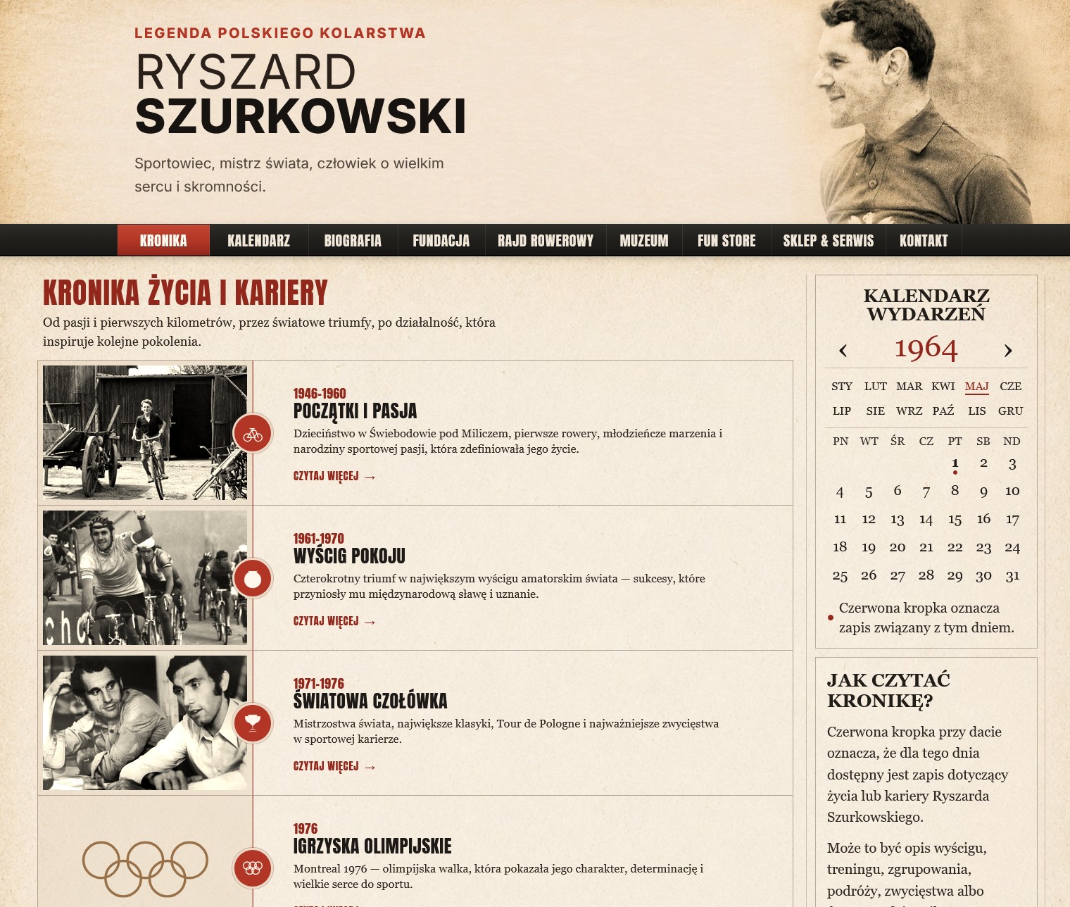 Strona ryszard-szurkowski.pl